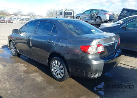 2013 Toyota Corolla Le из США, поврежденный, VIN 5YFBU4EE6DP083051